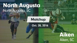 Matchup: North Augusta High vs. Aiken  2016