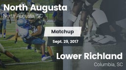 Matchup: North Augusta High vs. Lower Richland  2017