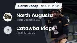 Recap: North Augusta  vs. Catawba Ridge  2022