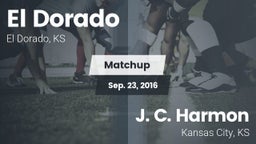 Matchup: El Dorado High vs. J. C. Harmon  2016