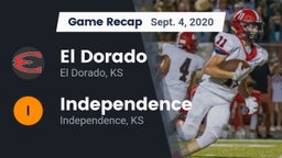 Recap: El Dorado  vs. Independence  2020