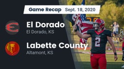 Recap: El Dorado  vs. Labette County  2020