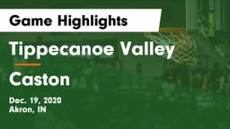 Tippecanoe Valley  vs Caston  Game Highlights - Dec. 19, 2020