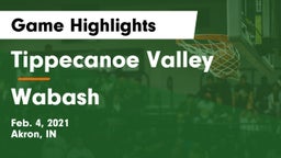 Tippecanoe Valley  vs Wabash  Game Highlights - Feb. 4, 2021