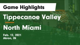 Tippecanoe Valley  vs North Miami  Game Highlights - Feb. 12, 2021