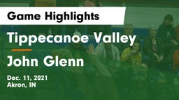 Tippecanoe Valley  vs John Glenn  Game Highlights - Dec. 11, 2021