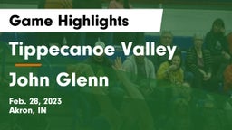 Tippecanoe Valley  vs John Glenn  Game Highlights - Feb. 28, 2023