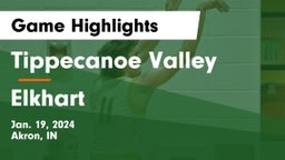 Tippecanoe Valley  vs Elkhart  Game Highlights - Jan. 19, 2024