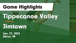 Tippecanoe Valley  vs Jimtown  Game Highlights - Jan. 27, 2024