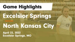 Excelsior Springs  vs North Kansas City  Game Highlights - April 22, 2022