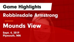 Robbinsdale Armstrong  vs Mounds View  Game Highlights - Sept. 4, 2019