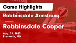 Robbinsdale Armstrong  vs Robbinsdale Cooper Game Highlights - Aug. 29, 2023