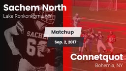 Matchup: Sachem North High vs. Connetquot  2016
