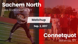 Matchup: Sachem North High vs. Connetquot  2017