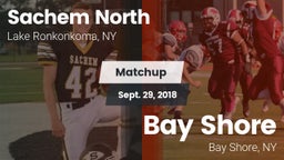 Matchup: Sachem North High vs. Bay Shore  2018