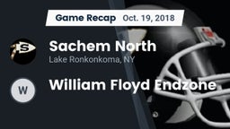 Recap: Sachem North  vs. William Floyd Endzone 2018