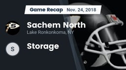 Recap: Sachem North  vs. Storage 2018