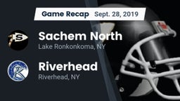 Recap: Sachem North  vs. Riverhead  2019