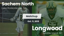 Matchup: Sachem North High vs. Longwood  2019