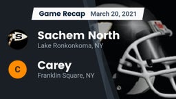 Recap: Sachem North  vs. Carey  2021