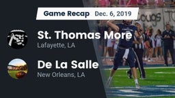 Recap: St. Thomas More  vs. De La Salle  2019