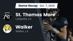 Recap: St. Thomas More  vs. Walker  2020
