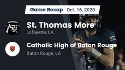 Recap: St. Thomas More  vs. Catholic High of Baton Rouge 2020