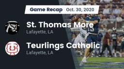 Recap: St. Thomas More  vs. Teurlings Catholic  2020