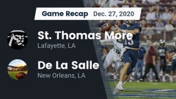 Recap: St. Thomas More  vs. De La Salle  2020