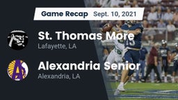 Recap: St. Thomas More  vs. Alexandria Senior  2021
