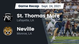 Recap: St. Thomas More  vs. Neville  2021