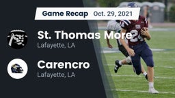 Recap: St. Thomas More  vs. Carencro  2021