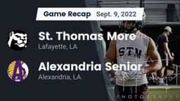 Recap: St. Thomas More  vs. Alexandria Senior  2022