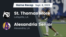 Recap: St. Thomas More  vs. Alexandria Senior  2023