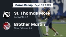 Recap: St. Thomas More  vs. Brother Martin  2023