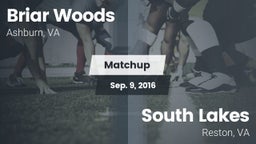 Matchup: Briar Woods High vs. South Lakes  2016