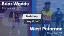 Matchup: Briar Woods High vs. West Potomac  2017