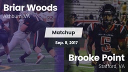Matchup: Briar Woods High vs. Brooke Point  2017