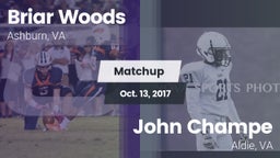 Matchup: Briar Woods High vs. John Champe   2017