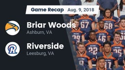 Recap: Briar Woods  vs. Riverside  2018