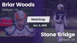 Matchup: Briar Woods High vs. Stone Bridge  2018