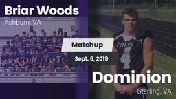 Matchup: Briar Woods High vs. Dominion  2019