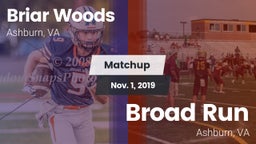 Matchup: Briar Woods High vs. Broad Run  2019