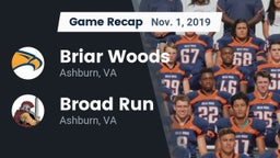 Recap: Briar Woods  vs. Broad Run  2019