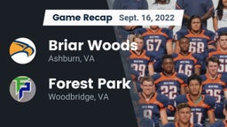 Recap: Briar Woods  vs. Forest Park  2022