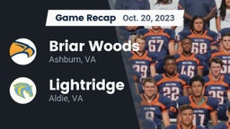 Recap: Briar Woods  vs. Lightridge  2023