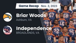 Recap: Briar Woods  vs. Independence  2023