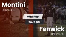Matchup: Montini  vs. Fenwick  2017