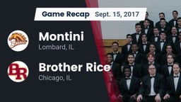 Recap: Montini  vs. Brother Rice  2017