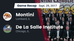 Recap: Montini  vs. De La Salle Institute 2017